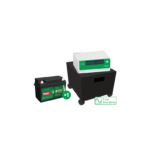 Schneider 12V 850W Pure Sinewave Inverter + 12AGM100-OPC Battery + Steel Enclosure