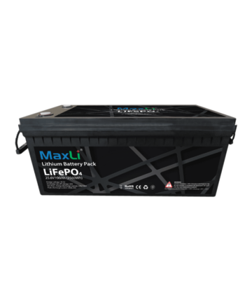 Battery Lithium LiFePO4 2560Wh 25.6V 100Ah