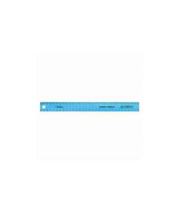 Rulers Plastic- Treeline 30cm Shatterproof Rulers Pkt-10 Blue