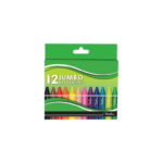 Jumbo Wax Crayons 12 Piece Box-10 Assorted
