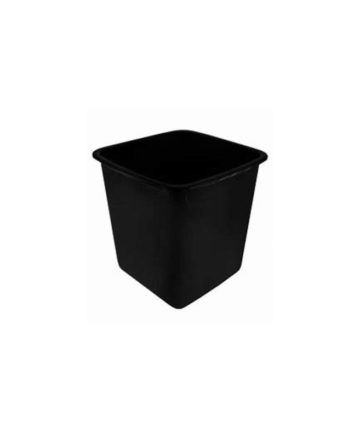 16.5 Litre Square Waste Bin Pkt-5 Black