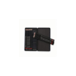 Pencils 2H Sharpened 12's Box-12 Green/Black