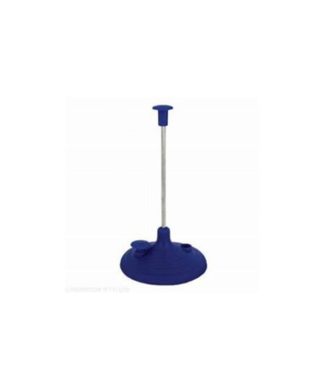 Spike File with Safety Cap and Plastic Base Each Blue