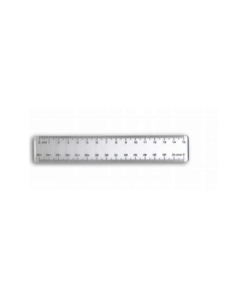 Rulers Plastic 15cm Rulers Clear Pkt-10 Clear
