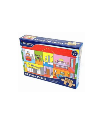 48 Piece Wooden Puzzle Each Assorted