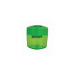 Two Hole Tub Sharpeners Plastic with Cap Box-12 Green