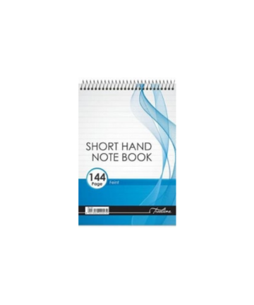 A5 Top Bound 144 pg Feint- Pkt-10