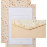 Writing Paper & Envelope Sets consist of : 6 x A5 Double sided printed writing paper 3 x C6 Envelopes Each Autumn Touch