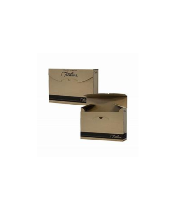 Collapsible Filing Box- 260 x 105 x 380mm Manilla Board Pkt-25 Kraft