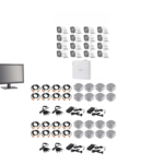 HIK HD-TVI 16 Ch DVR 16 Cam MAXI Kit