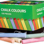 Chalk Dust-free Chalk 100’s Assorted Box-30 Assorted