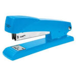 Half Strip Metal Half Strip Stapler - 20 Sheets Box-6 Sky Blue