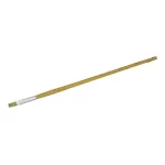 Paint Brushes Long Handle Brushes Flat Synthetic Size 3 Box-12 Beige