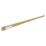 Paint Brushes Long Handle Brushes Flat Synthetic Size 8 Box-12 Beige