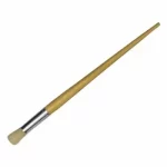 Paint Brushes Long Handle Brushes Round Synthetic Size 5 Box-12 Beige