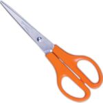 Scissors Orange Handle 165mm 1.5mm Blade Box-12 Orange