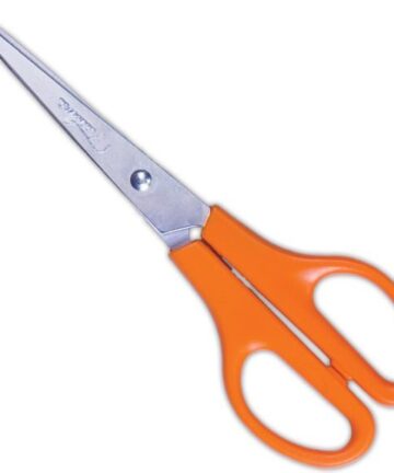 Scissors Orange Handle 165mm 1.5mm Blade Box-12 Orange