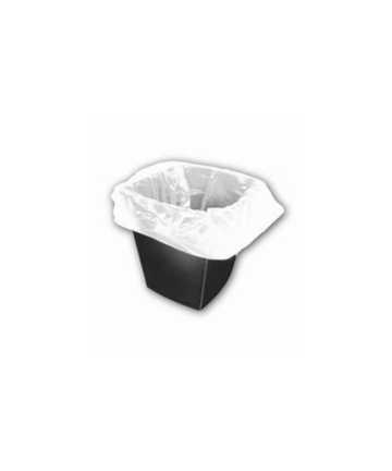 Wall Bin Liners - 25mic - 600mm x 600mm - Smokey Bale/100