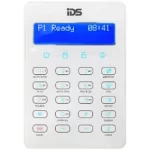IDS XSeries Soft Touch White LCD Keypad