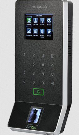 ProCaptureX FP KP Reader PoE