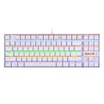 REDRAGON KUMARA Mechanical 87 Key|RGB Backlit Gaming Keyboard – White