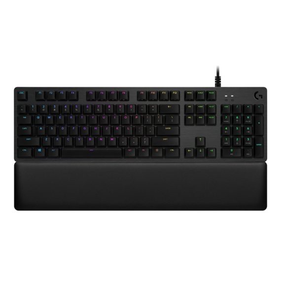 Logitech G513 LIGHTSYNC GX Brown RGB Carbon Mechanical Gaming Keyboard ...